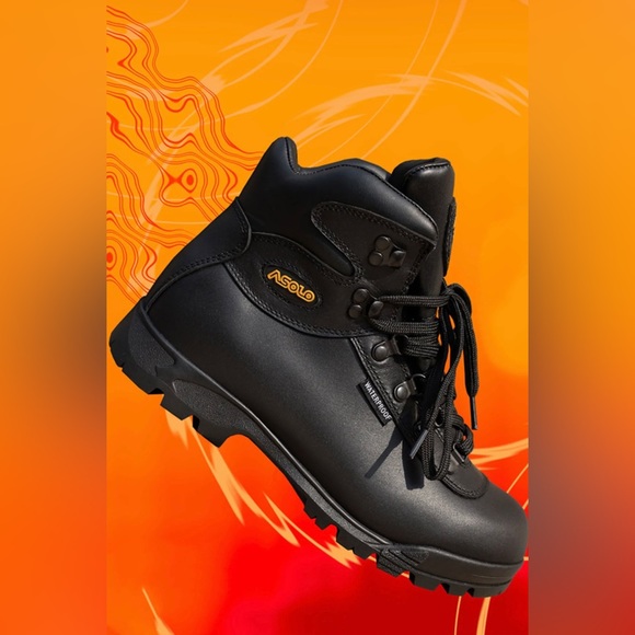 Asolo Mens Sunriser Black boots AS405M - Picture 1 of 7